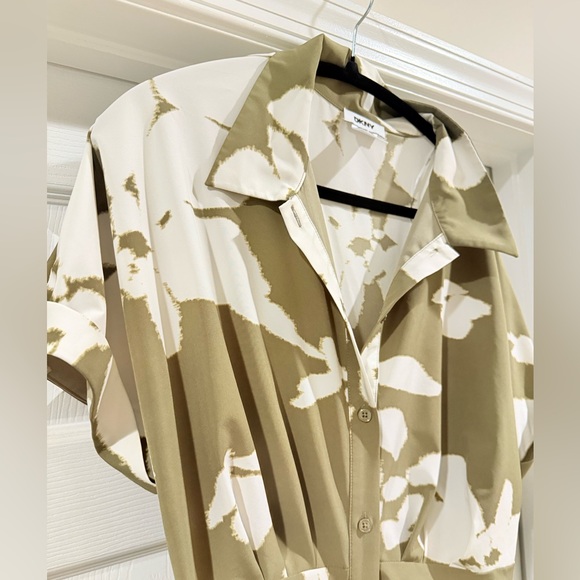 DKNY Abstract Patterned Dress - Picture 2 of 3